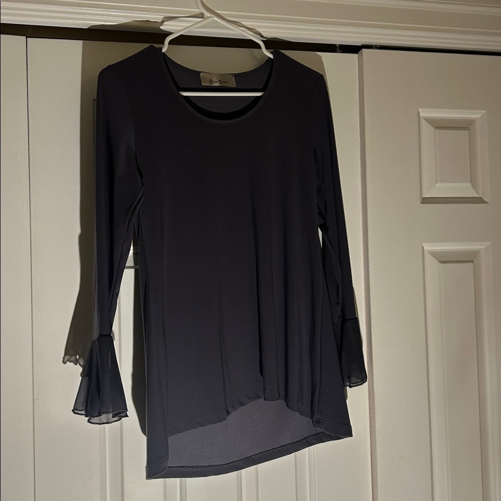 Elegant Black Women's Top